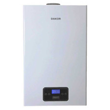 Котел Dakor D14 atmo, дымох, 2 конт, 2 тепл-ка