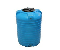 Емкость V 750 л вертикальная синяя д.710x2100