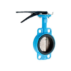 Затвор дисковый поворотный ЛМЗ Ду 80 Ру 16 (12067)