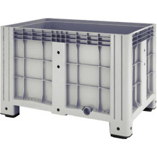 Контейнер iBox сплошной на 4 ножках 1200х800х800 мм серый