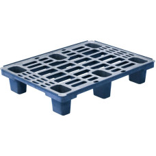 Паллет полипропиленовый перфориванный 800х600х140 (на 6 ножках)