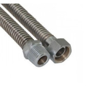 Шланг нерж 1/2 ГШ 100 см для котла (металлорукав)