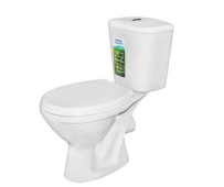 Унитаз-компакт ПРО (прям.выпуск, 1 реж.,крышка ПП, ниж.подкл.) Ш360*В696*Г627