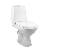 Унитаз-компакт VI 20 P "MONACO" белый (прям.вып.,1реж., ниж.подкл) Ш365*В780*Г678 SANTEK