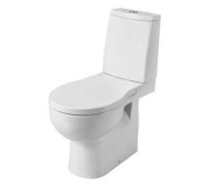 Унитаз-компакт Аллегро (прямой выпуск, 2 режим, крышка ДП., ниж.подк.)  Ш350*В825*Г650  SANTEK