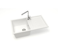 Мойка мат. J17G31 Рони БЕЛЫЙ 850x500x196 "GLANZ"