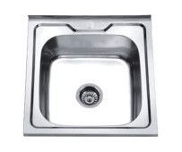 ZERIX мойка Z5050-04-160E (SATIN) мойка из нержавеющей стали 0,4 мм (10 шт/ящ)