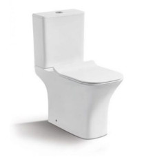 1215A-P Унитаз-компакт, сиденье Ультротонкое Полипропилен, крепленье в пол (650х340х770мм)