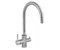 ZERIX SUS-021 Смеситель для кухни из нерж. стали SUS304 (10 шт/ящ)