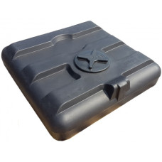 Емкость для душа 130л 920*920*220