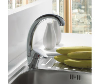 Смеситель HAIBA для кухни HB16 высокий излив, 35 мм