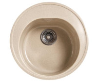 Мойка SIMGRAN S-3 кухонная 490*170 гранит БЕЖЕВЫЙ ГЛЯНЕЦ