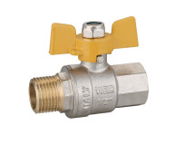 Кран шаровой 1/2 В/Н ViEiR ГАЗ бабочка г.х ш.