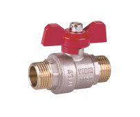 Кран с НГ прямой 1/2 В/В  ViEiR бабочка