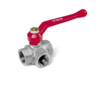 Кран шаровой трехходовой 1/2" GL192 "ViEiR"